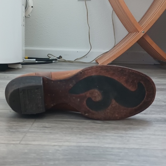 Corral Retro Kat Westport Distressed Tall Boot Sz 9.5 - Picture 9 of 13